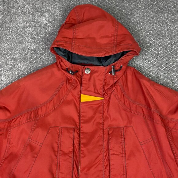 Vintage Spyder XT Snowboard Jacket Men's Large Red Ski Winter Hooded Nylon - Picture 3 of 16
